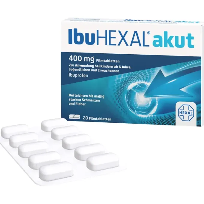 IBUHEXAL akut 400 Filmtabletten 20 St