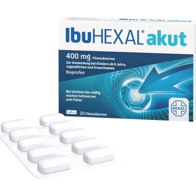 IBUHEXAL akut 400 Filmtabletten 20 St