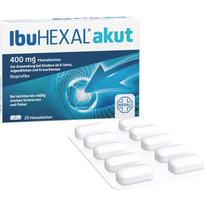 IBUHEXAL akut 400 Filmtabletten 20 St