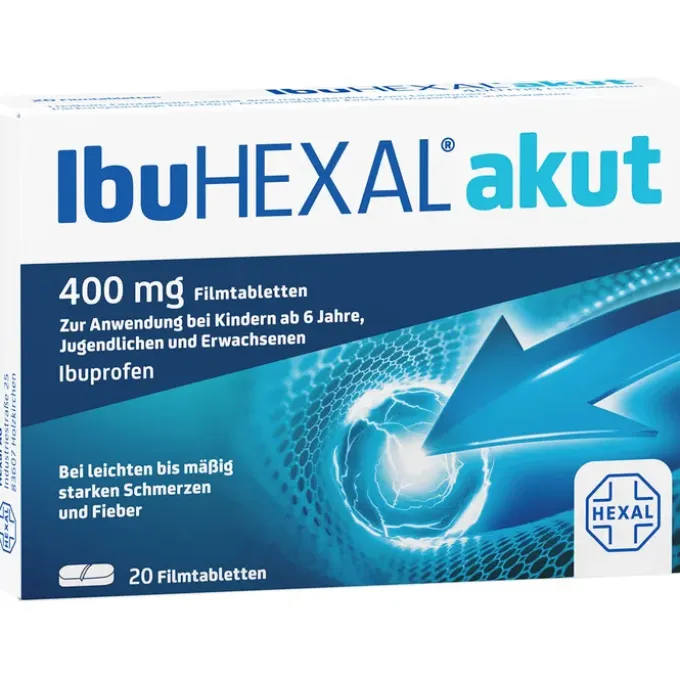 IBUHEXAL akut 400 Filmtabletten 20 St