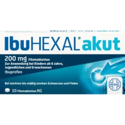 IBUHEXAL akut 200 Filmtabletten 10 St