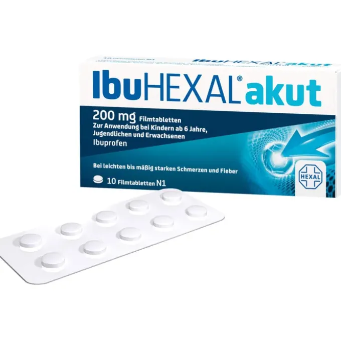IBUHEXAL akut 200 Filmtabletten 10 St