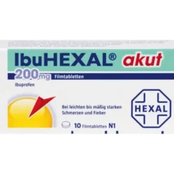 IBUHEXAL akut 200 Filmtabletten 10 St