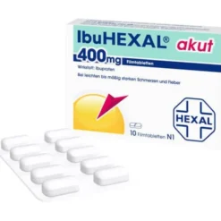 IBUHEXAL akut 400 Filmtabletten 10 St