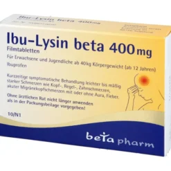 IBU-LYSIN beta 400 mg Filmtabletten 10 St