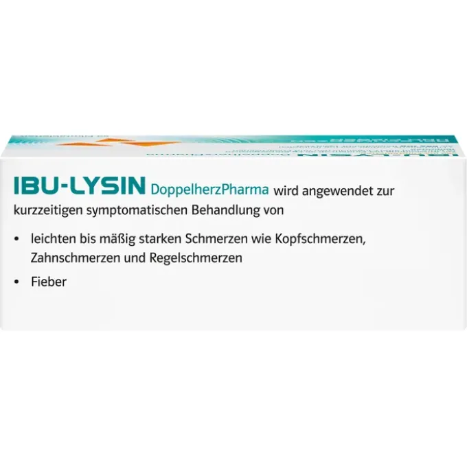 IBU-LYSIN DoppelherzPharma 400 mg Filmtabletten 50 St