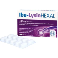 IBU-LYSINHEXAL Filmtabletten 10 St