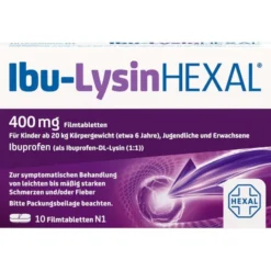 IBU-LYSINHEXAL Filmtabletten 10 St