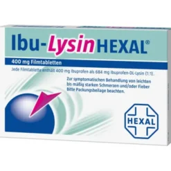 IBU-LYSINHEXAL Filmtabletten 10 St