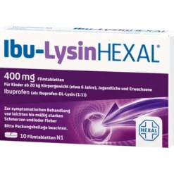 IBU-LYSINHEXAL Filmtabletten 10 St