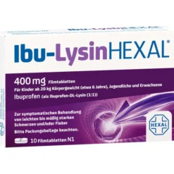 IBU-LYSINHEXAL Filmtabletten 10 St