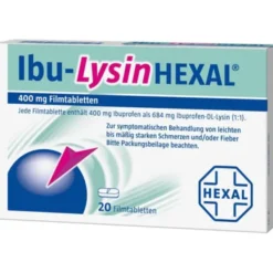 IBU-LYSINHEXAL Filmtabletten 20 St