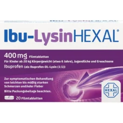 IBU-LYSINHEXAL Filmtabletten 20 St