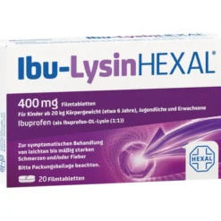 IBU-LYSINHEXAL Filmtabletten 20 St