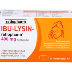 IBU-LYSIN-ratiopharm 400 mg Filmtabletten 50 St