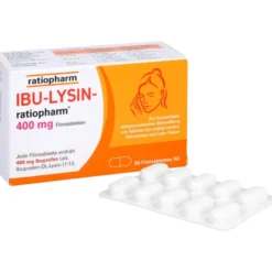 IBU-LYSIN-ratiopharm 400 mg Filmtabletten 50 St