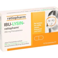 IBU-LYSIN-ratiopharm 293 mg Filmtabletten 10 St