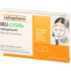 IBU-LYSIN-ratiopharm 293 mg Filmtabletten 10 St