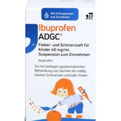 IBUPROFEN ADGC Fieber u.Schmerzsaft Kinder 40mg/ml 100 ml