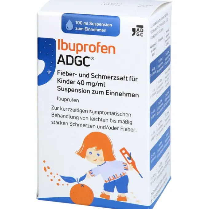 IBUPROFEN ADGC Fieber u.Schmerzsaft Kinder 40mg/ml 100 ml