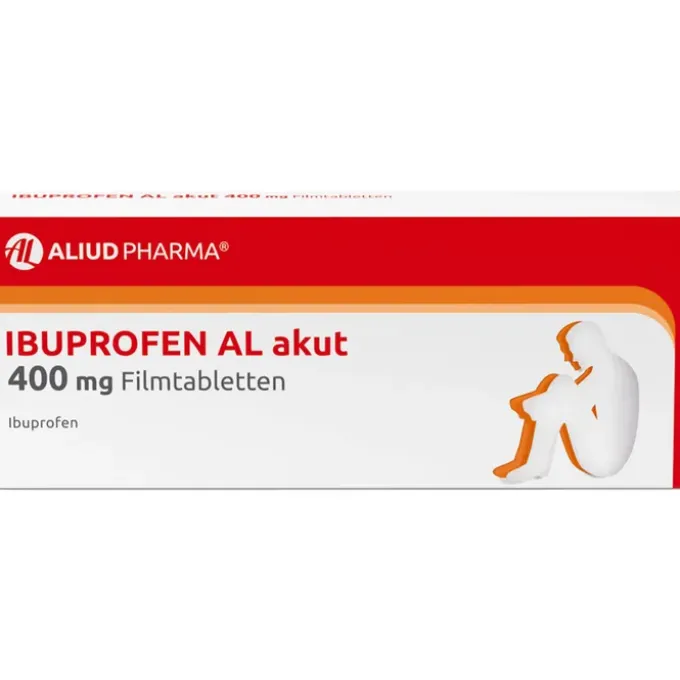 Ibuprofen AL akut 400 mg Filmtabletten bei akuten Schmerzen 10 St