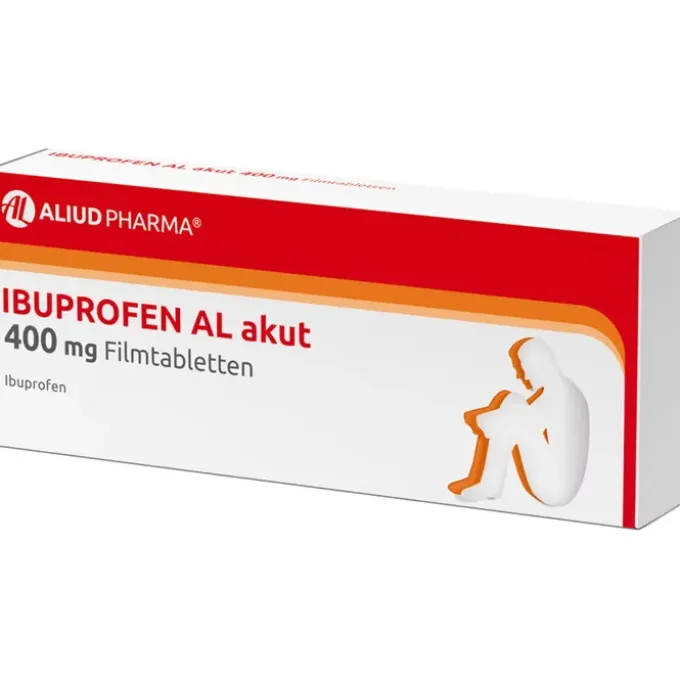 Ibuprofen AL akut 400 mg Filmtabletten bei akuten Schmerzen 10 St