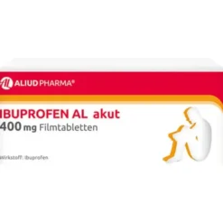Ibuprofen AL akut 400 mg Filmtabletten bei akuten Schmerzen 10 St
