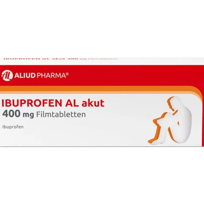 Ibuprofen AL akut 400 mg Filmtabletten bei akuten Schmerzen 10 St