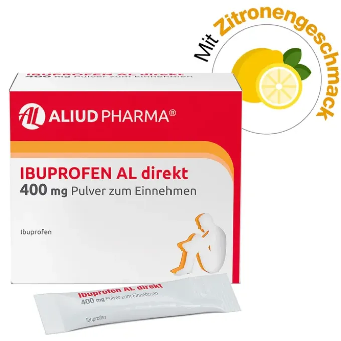 IBUPROFEN AL direkt 400 mg Pulver zum Einnehmen 20 St