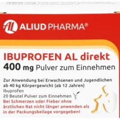 IBUPROFEN AL direkt 400 mg Pulver zum Einnehmen 20 St