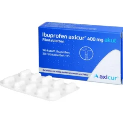 IBUPROFEN axicur 400 mg akut Filmtabletten 20 St