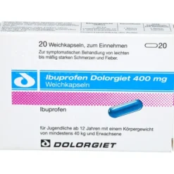 IBUPROFEN Dolorgiet 400 mg Weichkapseln 20 St