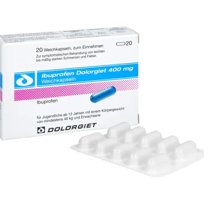 IBUPROFEN Dolorgiet 400 mg Weichkapseln 20 St