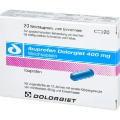 IBUPROFEN Dolorgiet 400 mg Weichkapseln 20 St