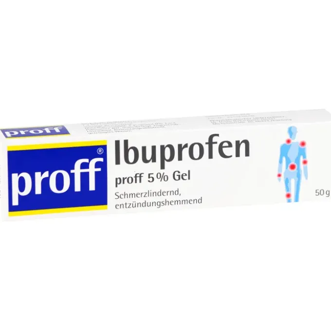 IBUPROFEN proff 5% Gel 50 g