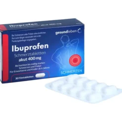 IBUPROFEN Schmerztabletten 400 mg Filmtabletten 30 St