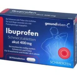 IBUPROFEN Schmerztabletten 400 mg Filmtabletten 30 St