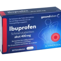 IBUPROFEN Schmerztabletten 400 mg Filmtabletten 30 St