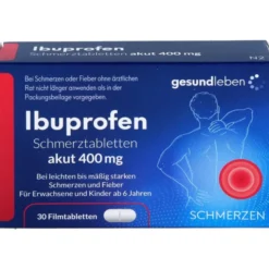 IBUPROFEN Schmerztabletten 400 mg Filmtabletten 30 St
