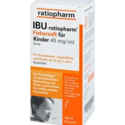 IBU-RATIOPHARM Fiebersaft für Kinder 40 mg/ml 100 ml
