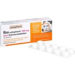 IBU-RATIOPHARM 400 mg akut Schmerztbl.Filmtabl. 10 St