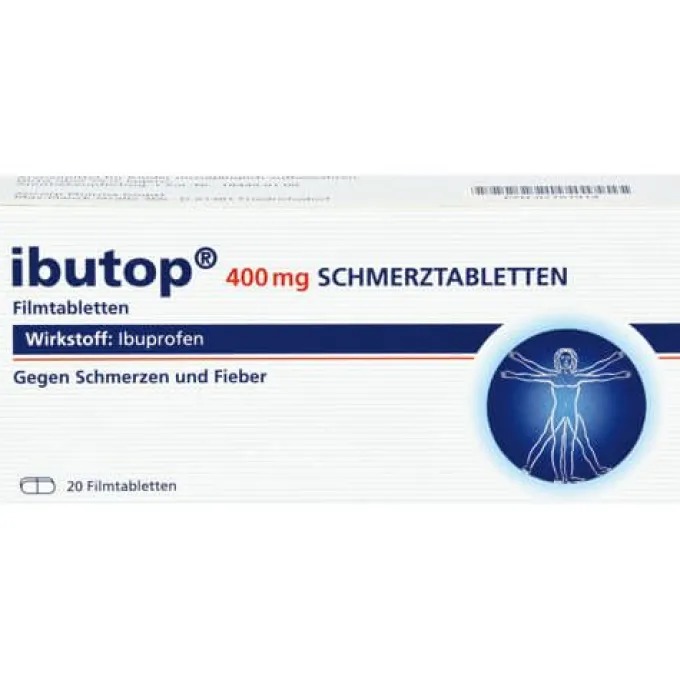 IBUTOP 400 mg Schmerztabletten Filmtabletten 20 St