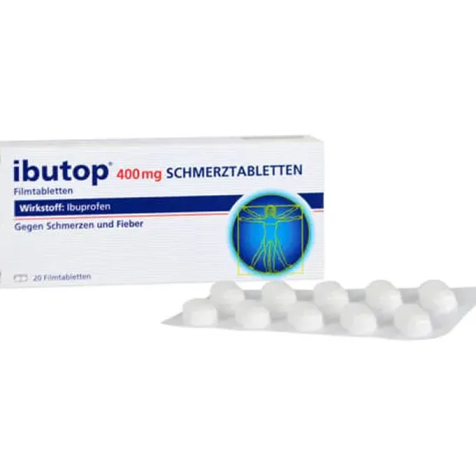 IBUTOP 400 mg Schmerztabletten Filmtabletten 20 St