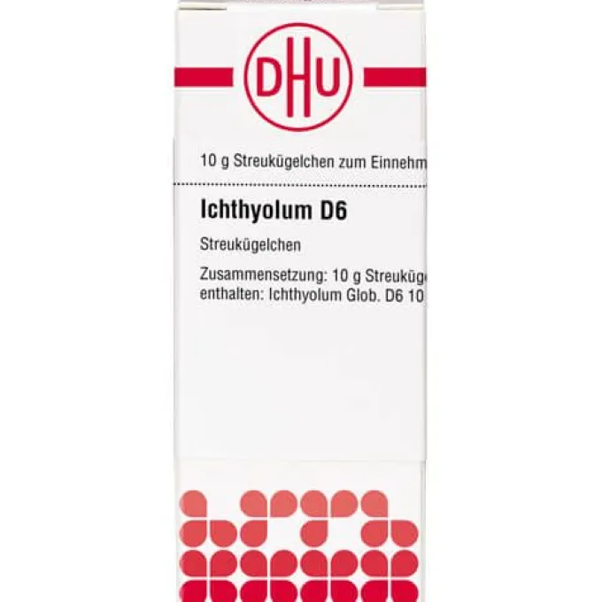 ICHTHYOLUM D 6 Globuli 10 g
