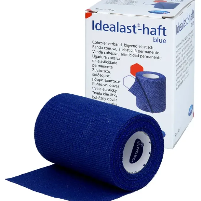 IDEALAST-haft color Binde 8 cmx4 m blau 1 St