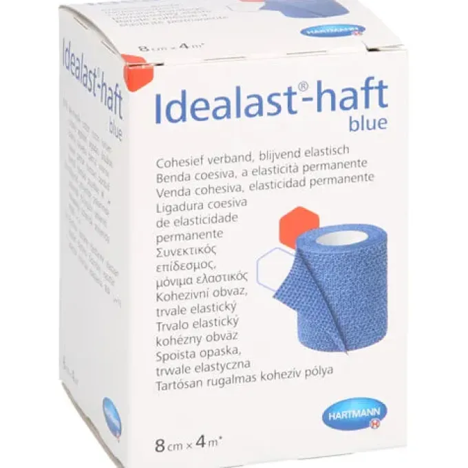 IDEALAST-haft color Binde 8 cmx4 m blau 1 St