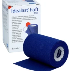 IDEALAST-haft color Binde 8 cmx4 m blau 1 St
