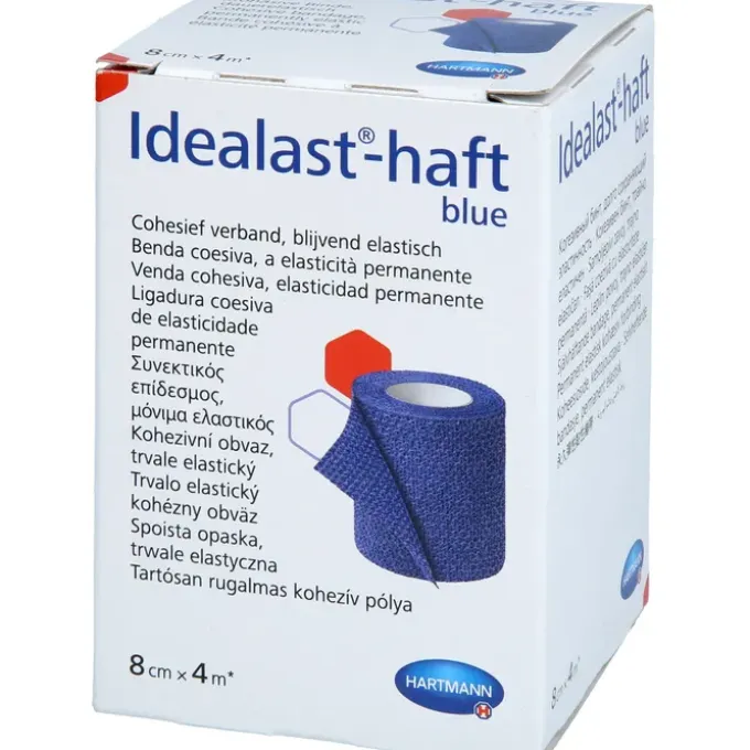 IDEALAST-haft color Binde 8 cmx4 m blau 1 St