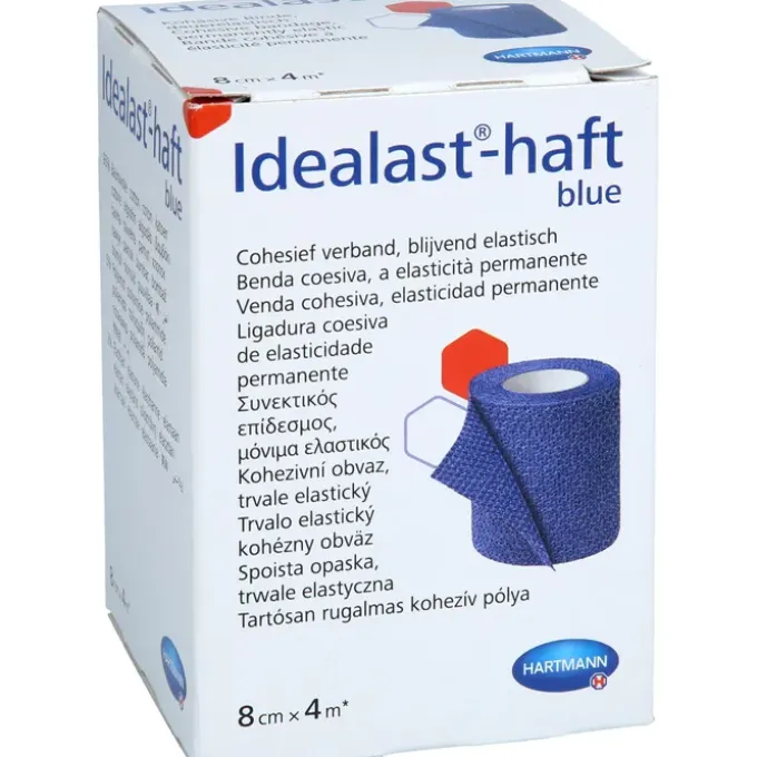 IDEALAST-haft color Binde 8 cmx4 m blau 1 St