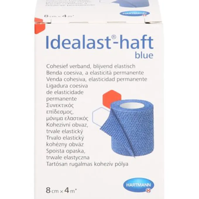 IDEALAST-haft color Binde 8 cmx4 m blau 1 St